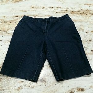 Blue Indigo City Short by Josephine Chaus Size 10